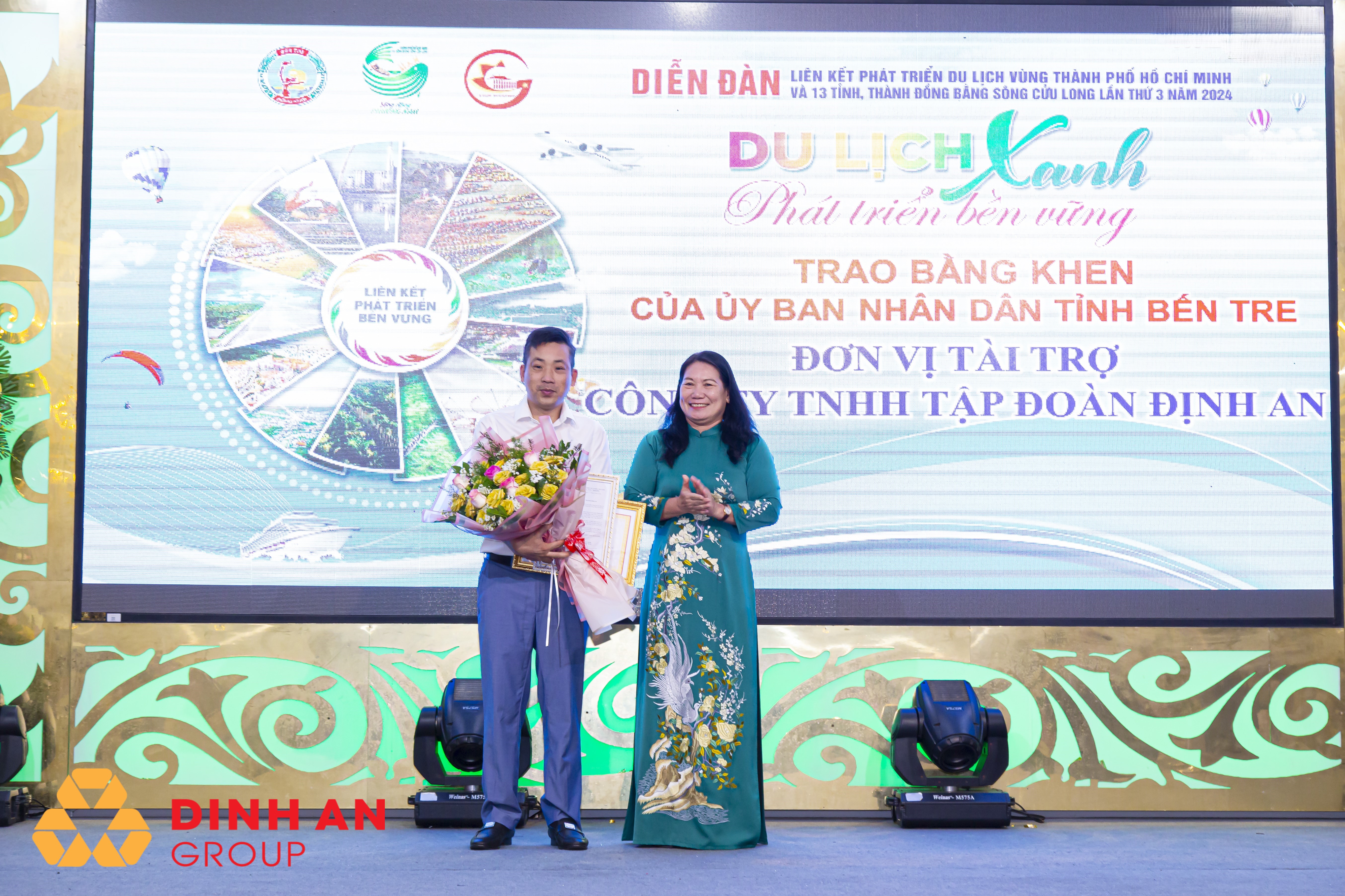 Tập đoàn Định An hân hạnh tài trợ chương trình: Liên kết phát triển du lịch TP.Hồ Chí Minh và 13 tỉnh, thành ĐBSCL lần thứ 3 năm 2024